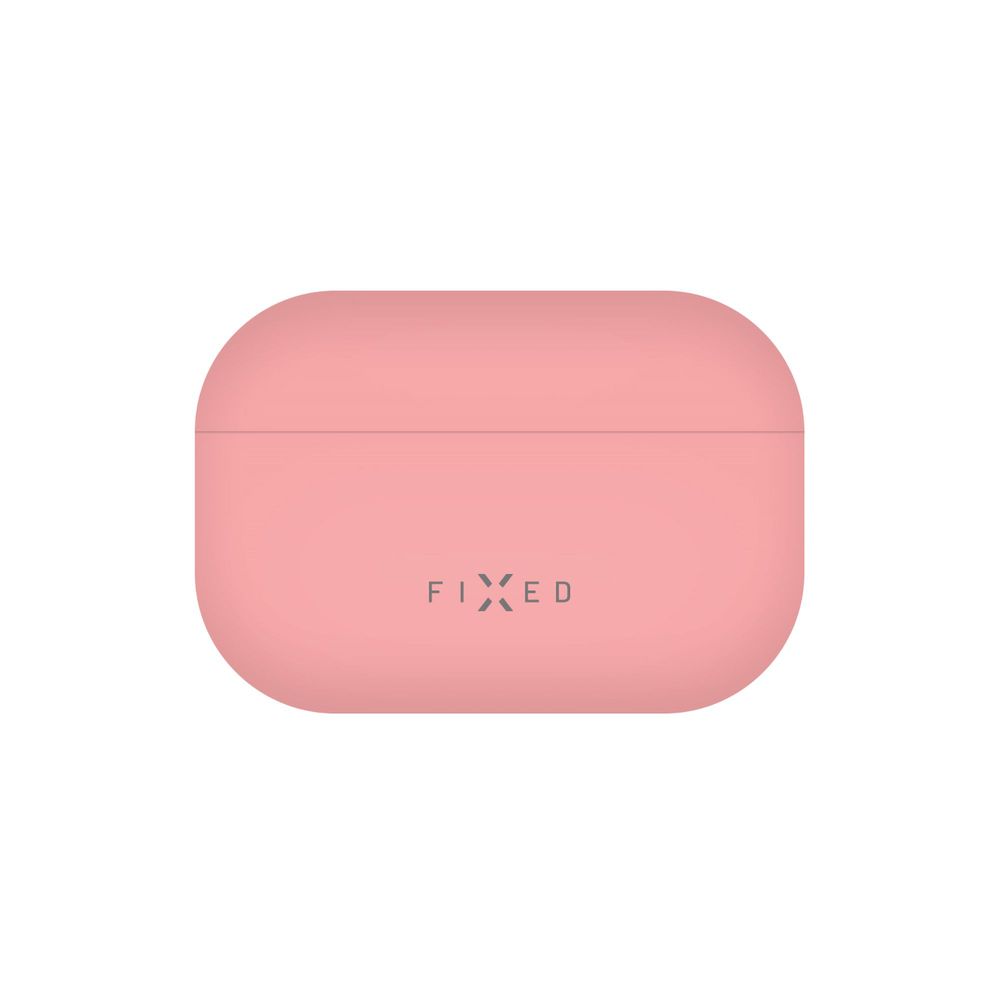 Levně FIXED Ultratenké silikonové pouzdro Silky pro Apple Airpods Pro, růžové FIXSIL-754-PI