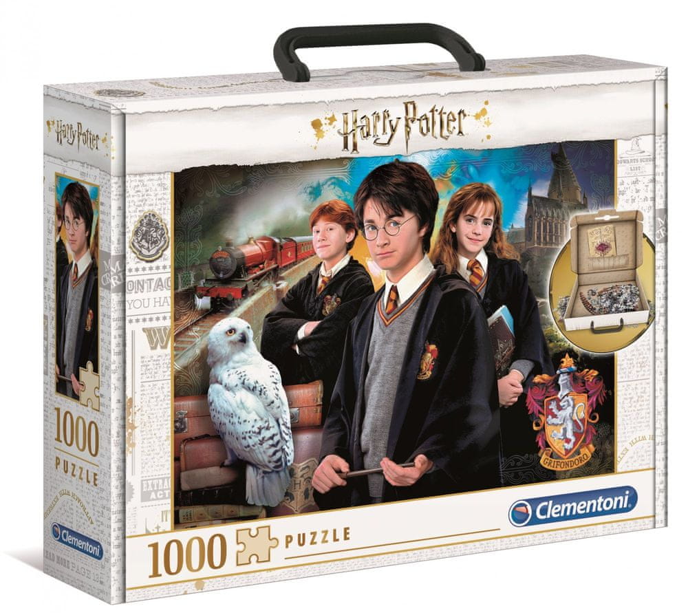 Clementoni Harry Potter 1000 dílků v kufříku