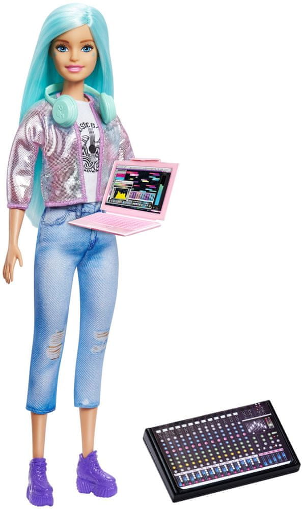 Mattel Barbie Hudební producentka běloška
