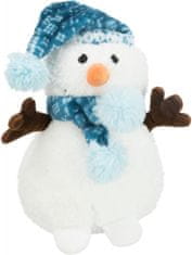 Trixie Vánoční sněhulák s čepičkou, zvuk, 20cm, vánoční zboží