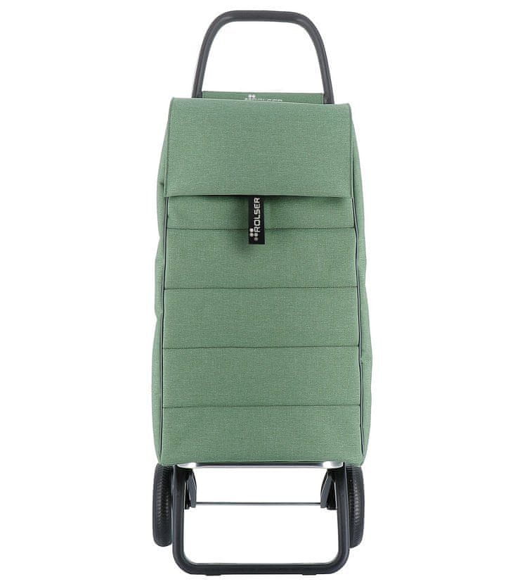 Rolser Jolie Tweed RG2 nákupní taška na kolečkách, zelená