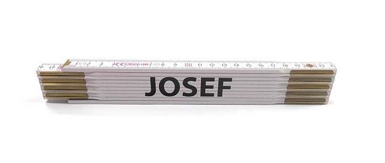 MAGG Skládací metry se jmény, 2 m, dřevěné Varianta: Skladací metr JOSEF, 2 m