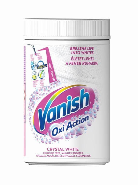 Vanish Oxi Action prášek na bělení a odstranění skvrn 625 g