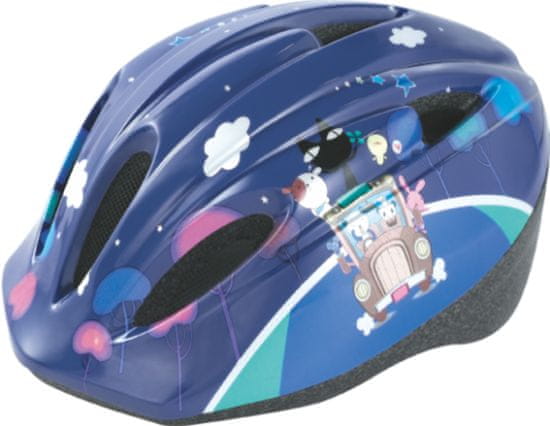 Peacock Batteries Cyklistická helma dětská