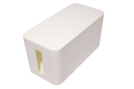 Value Organizér kabelů (box), bílý, malý (235x115x120mm) (19.99.3236)