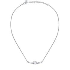 Morellato Jedinečný dámský náhrdelník s čirými zirkony Scintille SAQF06