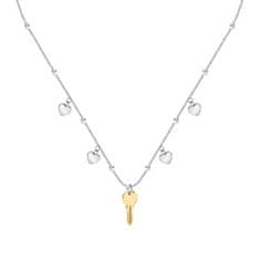 Morellato Originální bicolor náhrdelník s přívěsky Passioni SAUN05