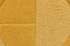 Flair Kusový koberec Moderno Gigi Ochre kruh 160x160 (průměr) kruh