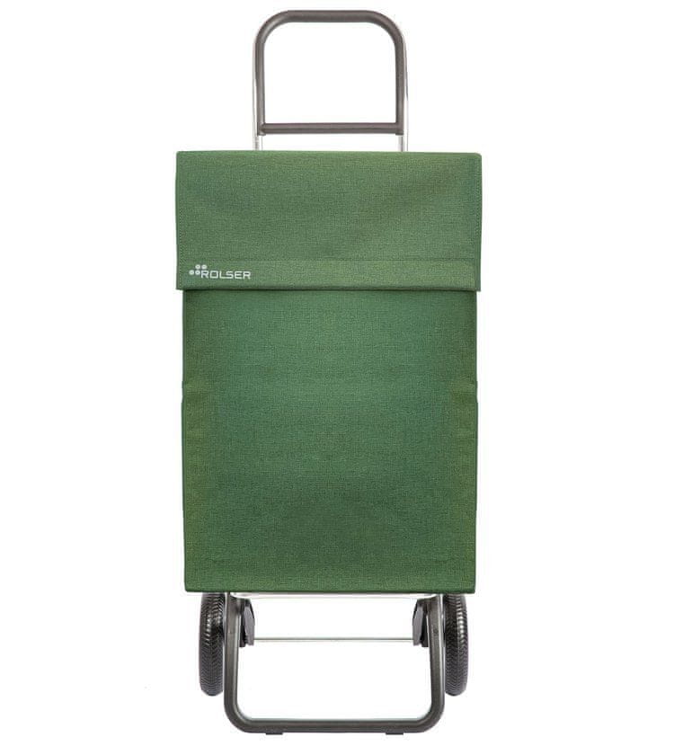 Rolser Jean Tweed RG nákupní taška na kolečkách, zelená - zánovní
