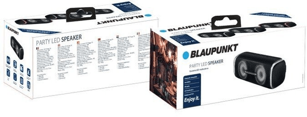 reproduktor přenosný Blaupunkt blp3920 aux in Bluetooth lion baterie hudební výkon max 20 w handsfree funkce ip67 odolnost vodě 