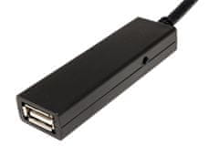 Value USB 2.0 aktivní prodlužovací kabel USB C(M) - USB A(F), 20m (12.99.1114)