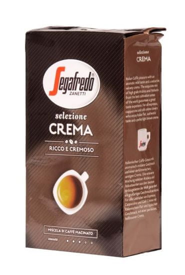 Segafredo Zanetti Selezione Crema 250 g mletá káva