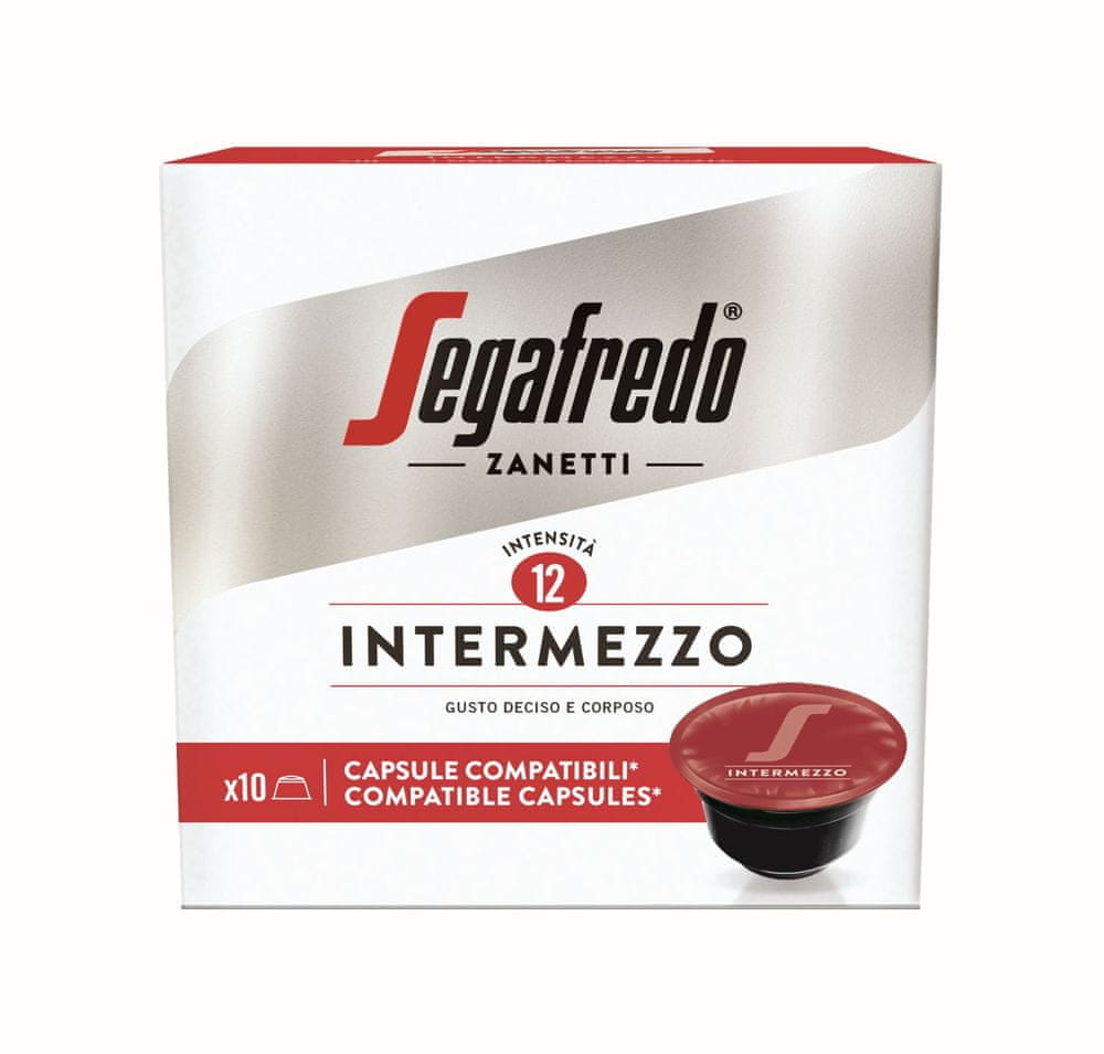 Levně Segafredo Zanetti Intermezzo kapsle 10 ks x 7,5 g (Dolce Gusto)