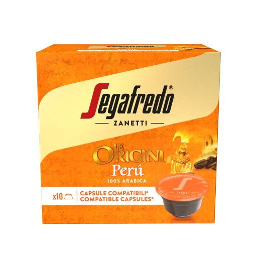 Levně Segafredo Zanetti Le Origini Peru kapsle 10 ks x7,5 g (Dolce Gusto)