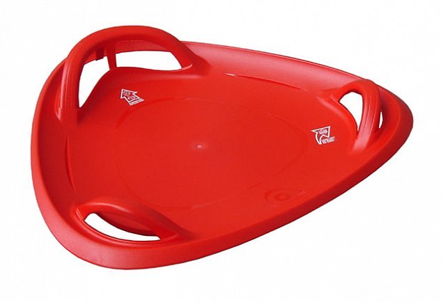 ACRAsport Sáňkovací talíř Meteor 60 cm, červená
