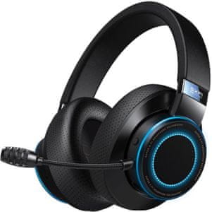 sluchátka herní Bluetooth creative sxfi air gamer vynikající zvuk dlouhá výdrž kabelový poslech oceněné technologie pohodlná na uších mikrofon s pop filtrem