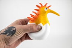 KIWI WALKER Kiwi Walker Latexová hračka pískací Baby, Velikost L 12 cm, Oranžová