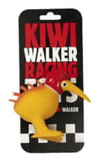 KIWI WALKER Kiwi Walker Latexová hračka pískací Racer, Velikost 10,5 cm, Červená helma