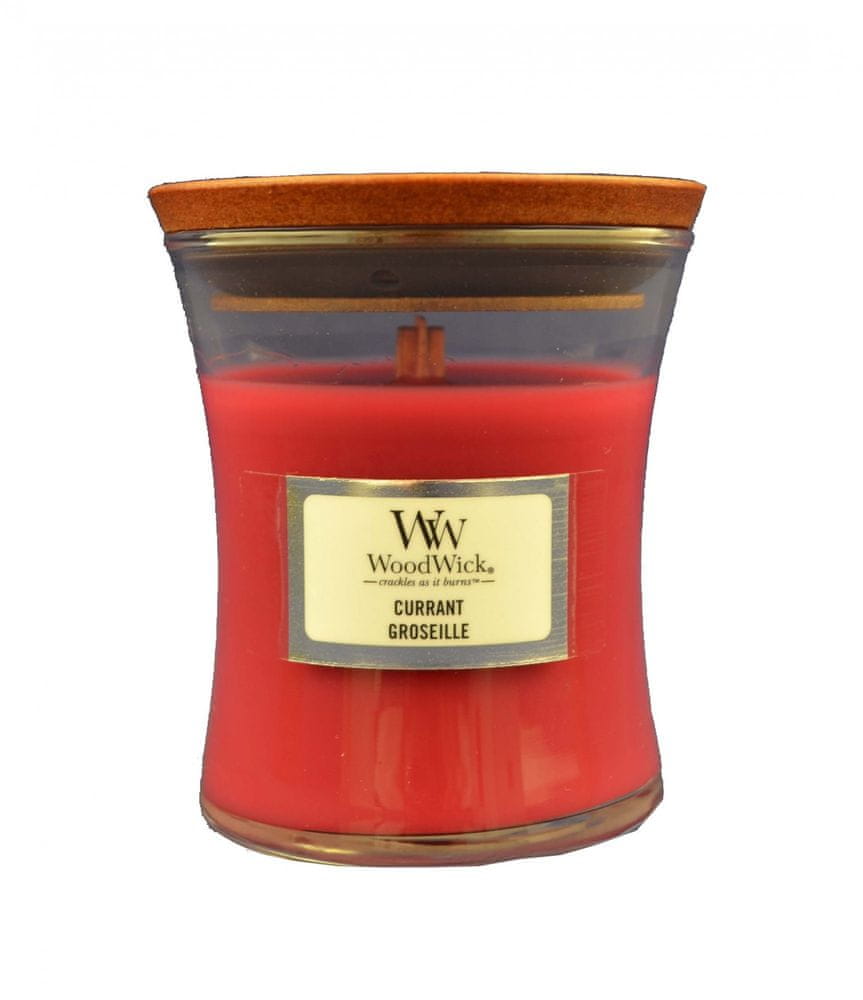 Woodwick Svíčka Currant Small Candle 85,0 gr
