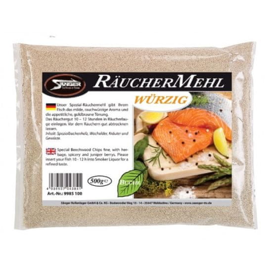 Specitec Saenger bukové piliny na uzení Räuchermehl - hrubé, 1kg