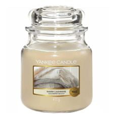Yankee Candle vonná svíčka Warm Cashmere (Hřejivý kašmír) 411g