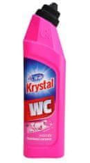 Cormen Krystal WC cleaner růžový 750ml kyselý na nerez a keramiku Pink orchid [2 ks]