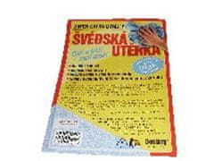 Hyge Švédská utěrka 40x40cm barevná HYGE (9988465) 250g [3 ks]