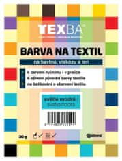 Druchema TEXBA 05 světle modrá barva na textil Druchema [4 ks]