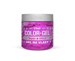 Druchema Color gel na vlasy fialový Aloe Vera 390ml [2 ks]