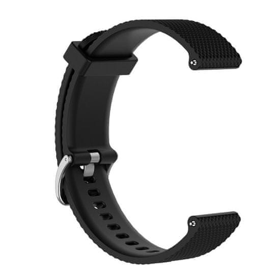BStrap Silicone Bredon řemínek na Samsung Gear S3, black