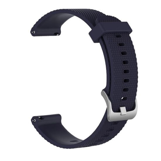 BStrap Silicone Bredon řemínek na Huawei Watch 3 / 3 Pro, dark blue