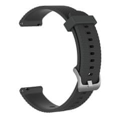 BStrap Silicone Bredon řemínek na Samsung Galaxy Watch 3 45mm, dark gray