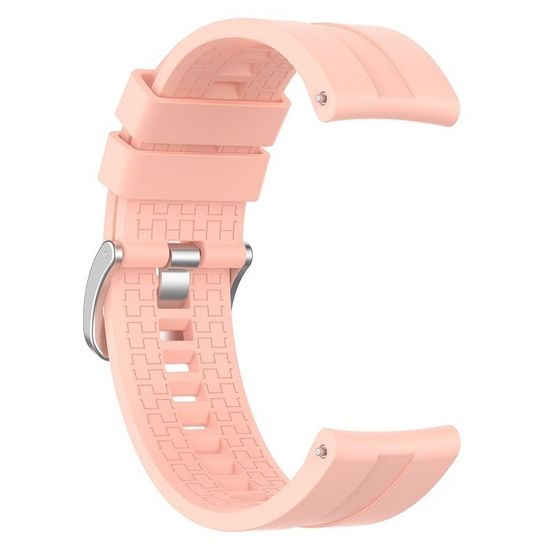 BStrap Silicone Cube řemínek na Huawei Watch GT2 Pro, sand pink