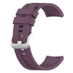 BStrap Silicone Cube řemínek na Huawei Watch GT3 46mm, purple plum