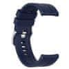 Silicone Cube řemínek na Huawei Watch GT/GT2 46mm, dark blue
