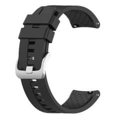 BStrap Silicone Cube řemínek na Huawei Watch GT3 46mm, black