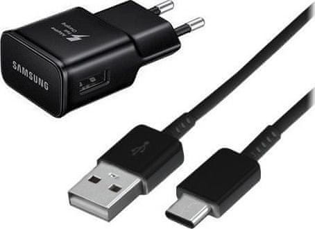 Samsung USB-C EP-TA20EBE Fast Charge, černá