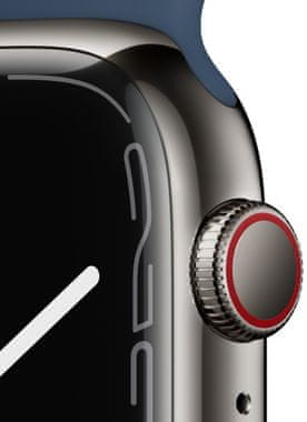 Inteligentné hodinky Apple Watch Series 6 Cellular tiesňové volanie detekcia pohybu a automatické privolanie pomoci
