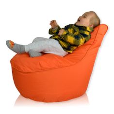 PrimaBag Sedací vak Seat Kids polyester oranžová
