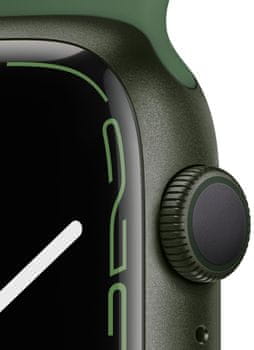 Apple Watch Series 7 Cellular okosóra futáshoz EKG pulzusmérés szívműködés figyelés tevékenységek értesítések online fizetés Apple Pay edzésprogramok zenelejátszás értesítések hívás