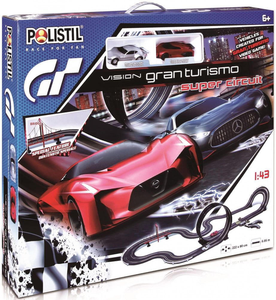 POLISTIL Autodráha 96069 Vision Gran Turismo 1:43