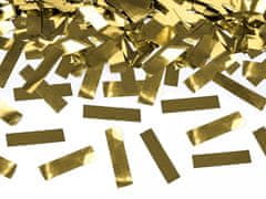 PartyDeco Vystřelovací konfety - kanon - 40cm zlaté 
