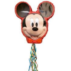 Unique Piňata se stuhami Mickey Mouse 50x46cm