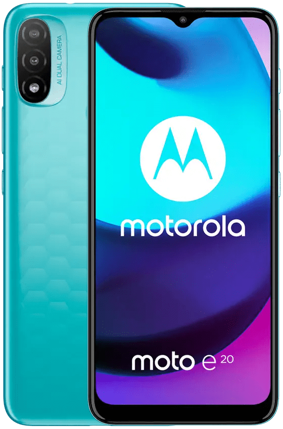 Motorola Moto E20, 2GB/32GB, Aquarius