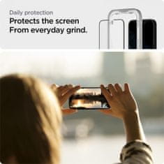 Spigen Alm Full Cover ochranné sklo na iPhone 13 Pro Max