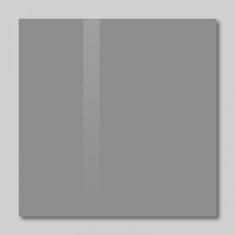 SOLLAU Skleněná magnetická tabule šedá paynova 40 x 60 cm