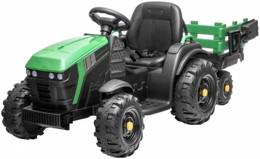 Hecht 50925 Aku dětský traktor zelený - zánovní