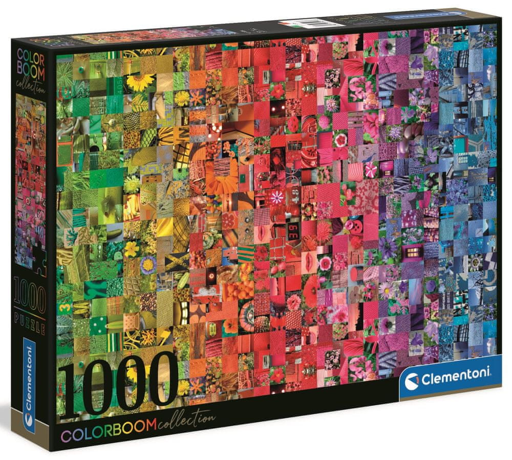 Levně Clementoni Puzzle ColorBoom: Koláž 1000 dílků