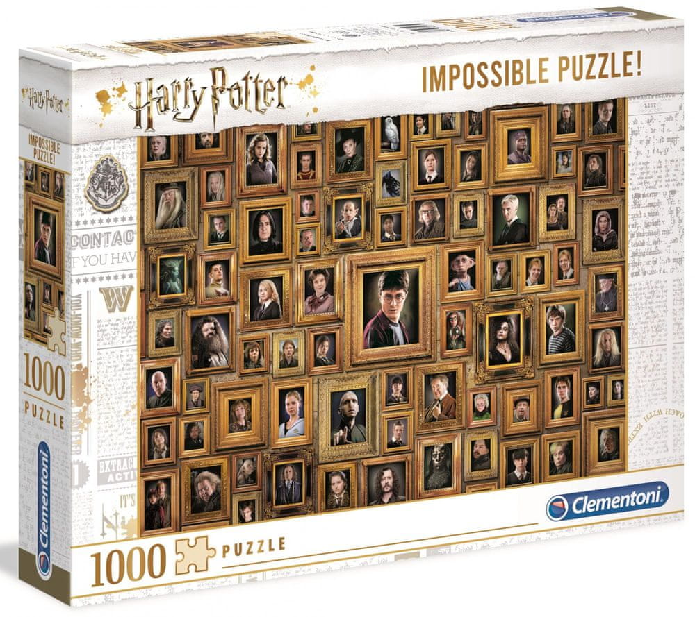 Clementoni Puzzle Impossible Harry Potter 1000 dílků