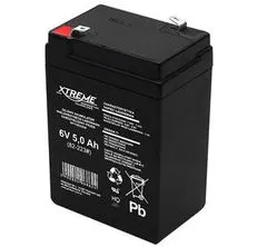 sapro Baterie olověná 6V / 5Ah Xtreme 82-223 gelový akumulátor